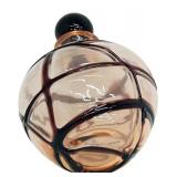 Vintage Art Nouveau Glass Perfume Bottle