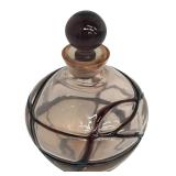 Vintage Art Nouveau Glass Perfume Bottle