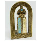 Gorgeous Vintage Brass Bookend Made in Israel