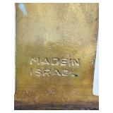 Gorgeous Vintage Brass Bookend Made in Israel