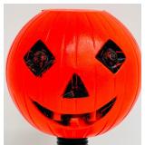 Vintage Bayshore Plastic Halloween Blow Mold Jack-O-Lantern Pumpkin Lamp