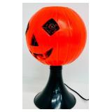 Vintage Bayshore Plastic Halloween Blow Mold Jack-O-Lantern Pumpkin Lamp