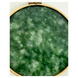 Scorpion Pendant Necklace with Vintage Trifari Chain and Beautiful Malachite Pendant