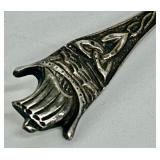 Vintage Scottish Early Robert Allison Glasgow Silver Kilt Pin Brooch