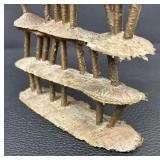 Vintage Abstract Metal Sculpture