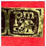 Pair of Vintage Philadelphia Mfg. Co. Metal Sailing Ship Book Ends