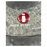 Three Iittala Festivo Candle Holders