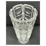 Signed "Thousand Windows" Crystal Vase by Orrefors Designed by Simon Gate