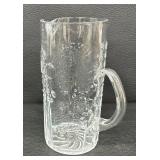 Vintage Iitalla Flora Pitcher with Four Glasses Designed by Oiva Toikka