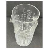 Vintage Iitalla Flora Pitcher with Four Glasses Designed by Oiva Toikka