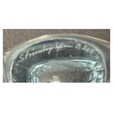 Two Vintage Signed Etched Crystal Vases by Kosta Boda and More