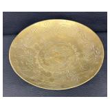 Vintage Chinese Buddhism Brass Bell and Bowl with Stand