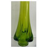 Vintage Mid Century Viking Glass Epic Drape Swung Vase