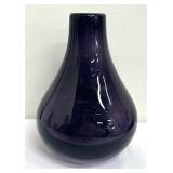 Krosno of Poland Purple Bulb Vase