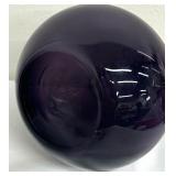 Krosno of Poland Purple Bulb Vase