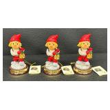 Three Rolf Lidberg for Moose International Figurines