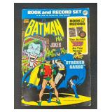 Stacked Cards Batman Comic Book and Record Set
