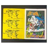 Stacked Cards Batman Comic Book and Record Set