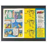 Stacked Cards Batman Comic Book and Record Set