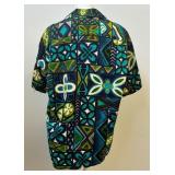 Vintage 1960’s Pomaré-Tahiti Bark Cloth Shirt