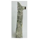 Vintage Bischoff Brandy Rooster Decanter Hand Painted Italian