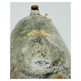 Vintage Bischoff Brandy Rooster Decanter Hand Painted Italian