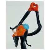 Vintage Murano Glass Rabbi Figurine