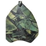 Beautiful Natural Copper Seraphinite Oval Cabochon Pendant Gemstone