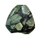 Beautiful Natural Copper Seraphinite Oval Cabochon Pendant Gemstone