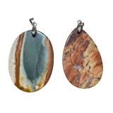 Wonderstone Jasper Pendant and Desert Jasper Pendant