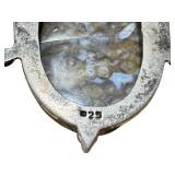 Sterling Silver Shell Fossil Cabochon