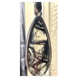 Rutilated Quartz Pendant