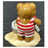 Wee Forest Folk  - Seaside Teddy  T-07 - 1985
