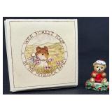 Wee Forest Folk  - Christmas Teddy  T-10 - 1987