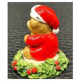 Wee Forest Folk  - Christmas Teddy  T-10 - 1987