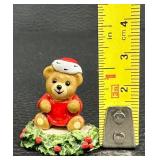 Wee Forest Folk  - Christmas Teddy  T-10 - 1987