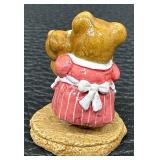 Wee Forest Folk Bears - Mama Bear & Baby  T-12 - 1989