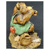 Wee Forest Folk Bears - Lunch on a Log  BB-3 - 1995