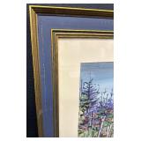 Beautiful Original Framed Art by Fred Ross