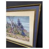 Beautiful Original Framed Art by Fred Ross