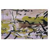 Beautiful Original Framed Art by Fred Ross