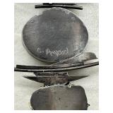 Lovely Artisan Rock and Silver Necklace - Signed