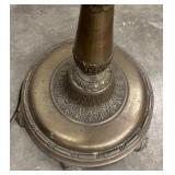 MCM Floor Lamp with Two Tier Lamp Shade