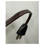 MCM Floor Lamp with Two Tier Lamp Shade