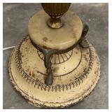 MCM Floor Lamp with Two Tier Lampshade