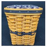 Longaberger Collectors Club J.W. Collection Miniature Waste Basket - 1997
