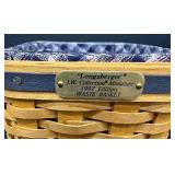 Longaberger Collectors Club J.W. Collection Miniature Waste Basket - 1997