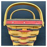 Longaberger All American Mini Vegetable Summertime (Americana Patriotic) Basket