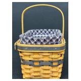Longaberger Collectors Club J.W. Collection Miniature Market Basket - 1996