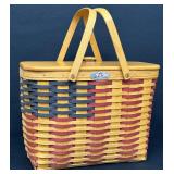 Longaberger Collectors Club 25th Anniversary American Flag (Americana) Basket - 1995